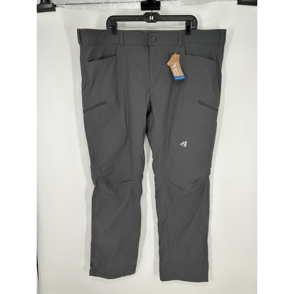 Eddie Bauer Fleece Lined Guide Pro Pants 44x34 Hiking Cargo First Ascent Chino